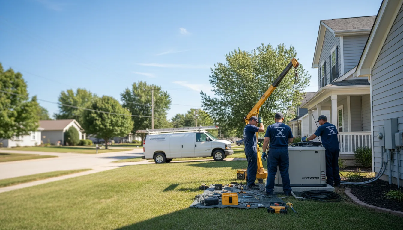 Generator Installation in Valentines, VA near me